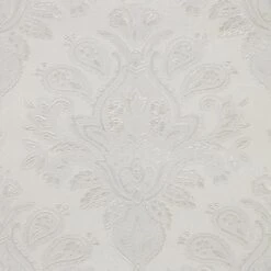 GoodHome Abeli White Russian Damask Metallic Effect Textured Wallpaper 7 GoodHome Abeli White Russian Damask Metallic Effect Textured Wallpaper -trade point store goodhome abeli white russian damask metallic effect textured wallpaper3663602559924 37c