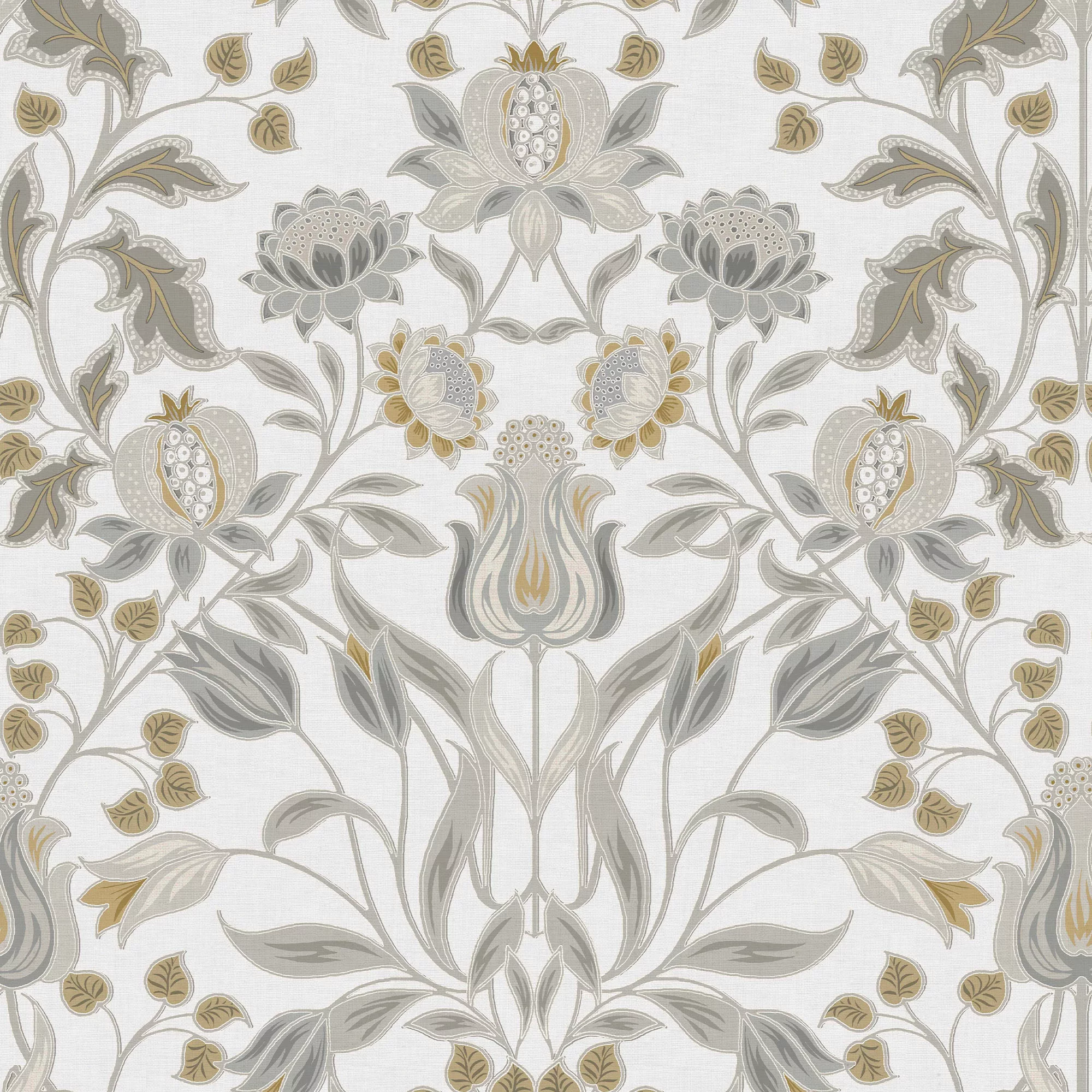 GoodHome Acuama Grey & yellow Ornamental Metallic effect Textured Wallpaper GoodHome Acuama Grey & Yellow Ornamental Metallic Effect Textured Wallpaper -trade point store goodhome acuama grey yellow ornamental metallic effect textured wallpaper5059340408446 02c
