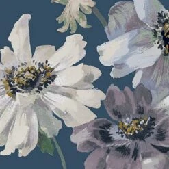 GoodHome Amazo Blue Floral Textured Wallpaper 4 GoodHome Amazo Blue Floral Textured Wallpaper -trade point store goodhome amazo blue floral textured wallpaper5059340408491 37c