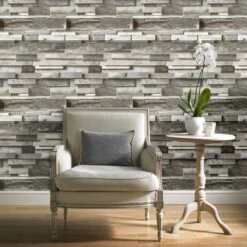 GoodHome Baddiley Grey Wood Effect Textured Wallpaper 5 GoodHome Baddiley Grey Wood Effect Textured Wallpaper -trade point store goodhome baddiley grey wood effect textured wallpaper5059340410647 02i
