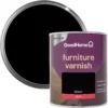 GoodHome Black Gloss Multi-surface Furniture Wood Varnish, 750ml 1 GoodHome Black Gloss Multi-surface Furniture Wood Varnish, 750ml -trade point store goodhome black gloss multi surface furniture wood varnish 750ml5059340486932 21c