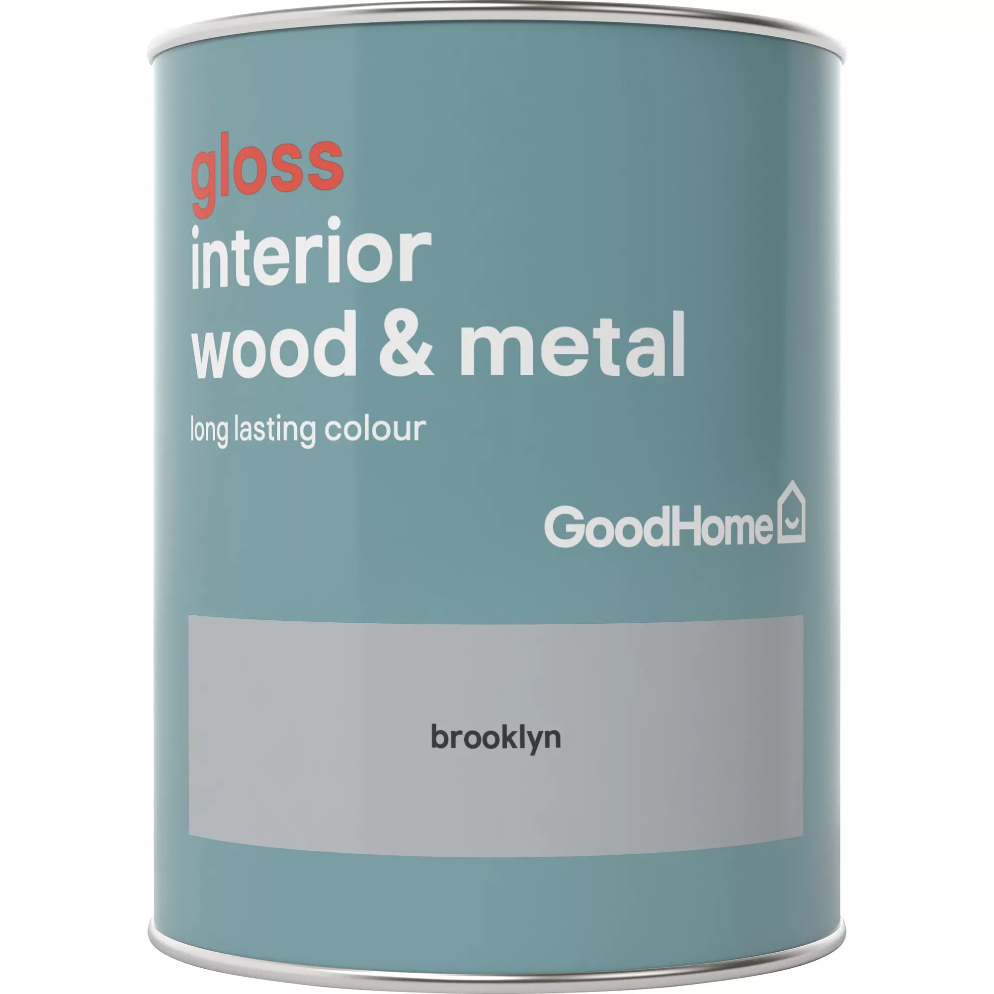 GoodHome Brooklyn Gloss Metal & wood paint, 750ml GoodHome Brooklyn Gloss Metal & Wood Paint, 750ml -trade point store goodhome brooklyn gloss metal wood paint 750ml5036581061746 02c bq