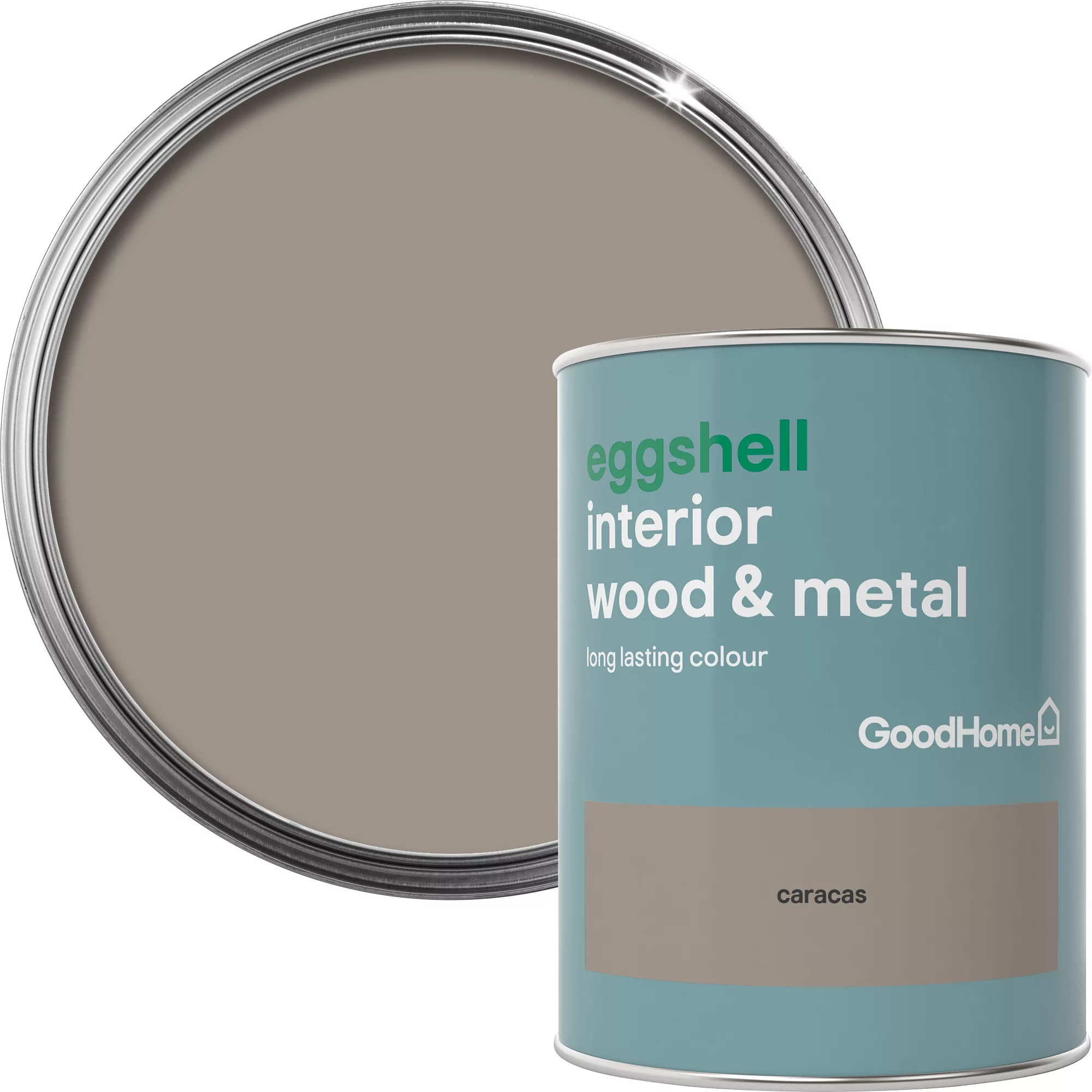 GoodHome Caracas Eggshell Metal & wood paint, 750ml GoodHome Caracas Eggshell Metal & Wood Paint, 750ml -trade point store goodhome caracas eggshell metal wood paint 750ml5036581059026 37c BQ