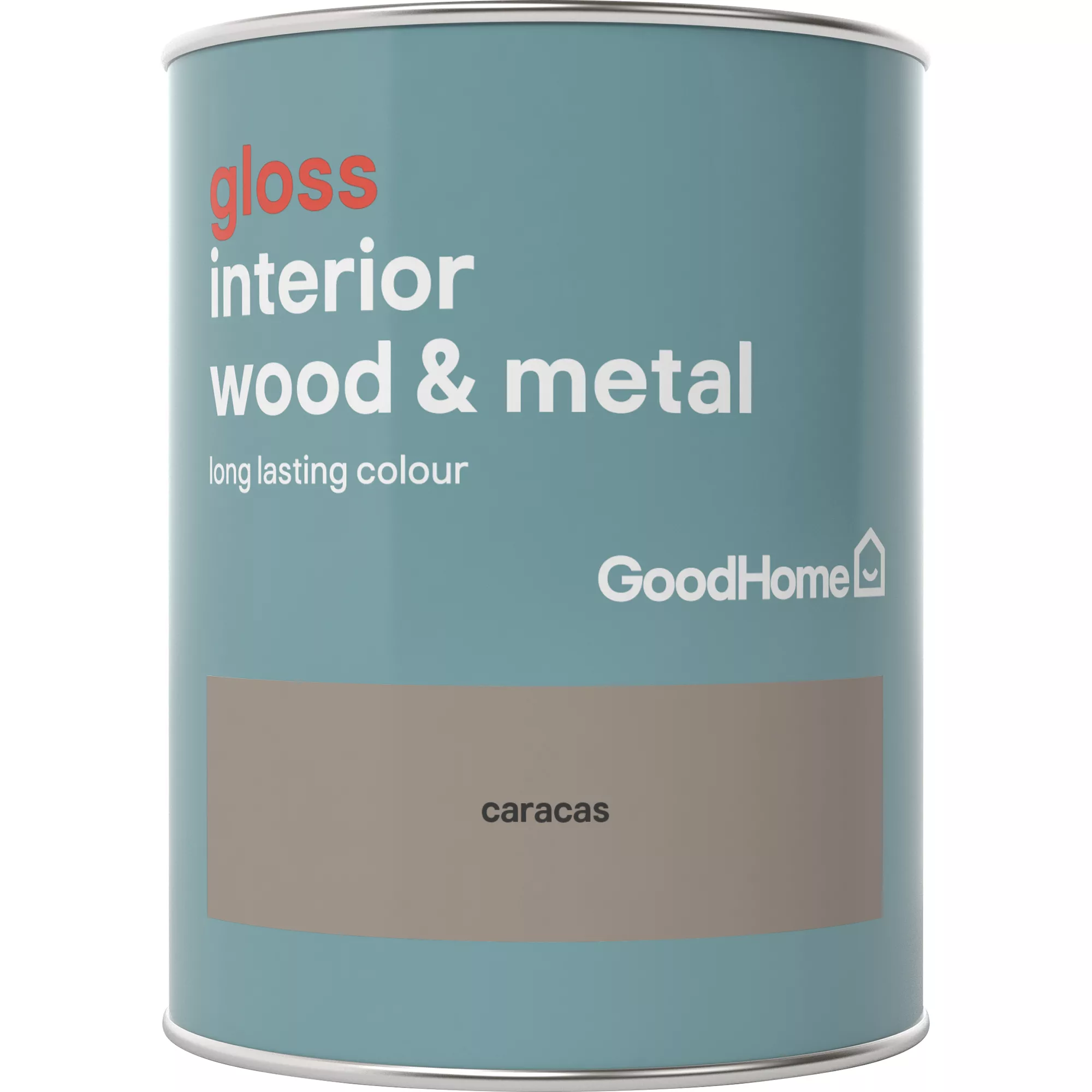 GoodHome Caracas Gloss Metal & wood paint, 750ml GoodHome Caracas Gloss Metal & Wood Paint, 750ml -trade point store goodhome caracas gloss metal wood paint 750ml5036581061654 02c BQ