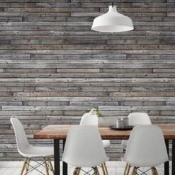 GoodHome Cardew Grey Wood Effect Matt Mural 4 GoodHome Cardew Grey Wood Effect Matt Mural -trade point store goodhome cardew grey wood effect matt mural5059340410142 01i
