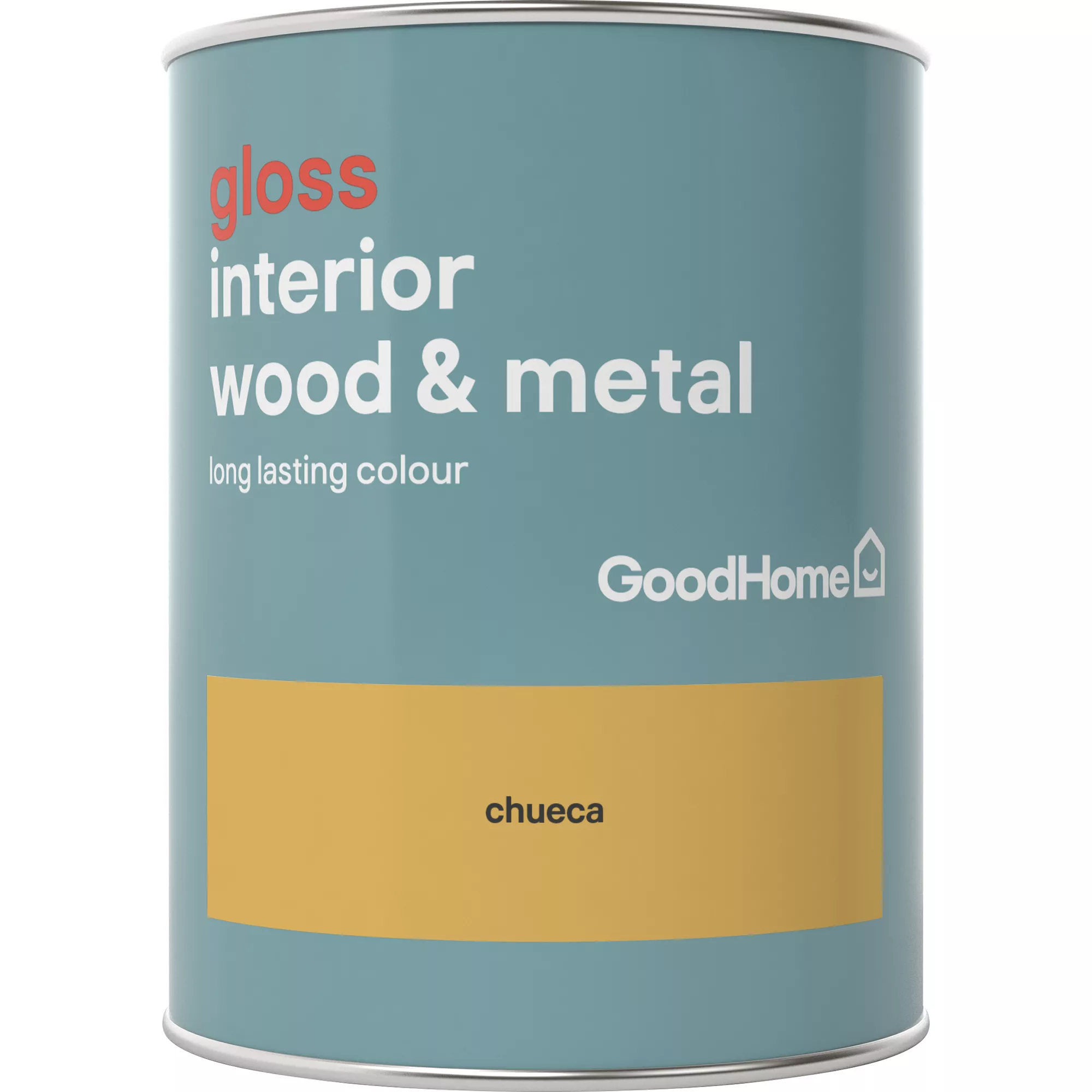 GoodHome Chueca Gloss Metal & wood paint, 750ml GoodHome Chueca Gloss Metal & Wood Paint, 750ml -trade point store goodhome chueca gloss metal wood paint 750ml5036581061920 02c BQ