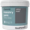 GoodHome Classic Oakland Smooth Matt Masonry Paint, 5L Tin 1 GoodHome Classic Oakland Smooth Matt Masonry Paint, 5L Tin -trade point store goodhome classic oakland smooth matt masonry paint 5l tin5059340073651 02c BQ