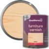 GoodHome Clear Gloss Multi-surface Furniture Wood Varnish, 750ml 2 GoodHome Clear Gloss Multi-surface Furniture Wood Varnish, 750ml -trade point store goodhome clear gloss multi surface furniture wood varnish 750ml5059340486796 21c