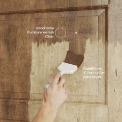 GoodHome Clear Satin Multi-surface Furniture Wood Varnish, 2.5L 6 GoodHome Clear Satin Multi-surface Furniture Wood Varnish, 2.5L -trade point store goodhome clear satin multi surface furniture wood varnish 2 5l5059340486604 02i