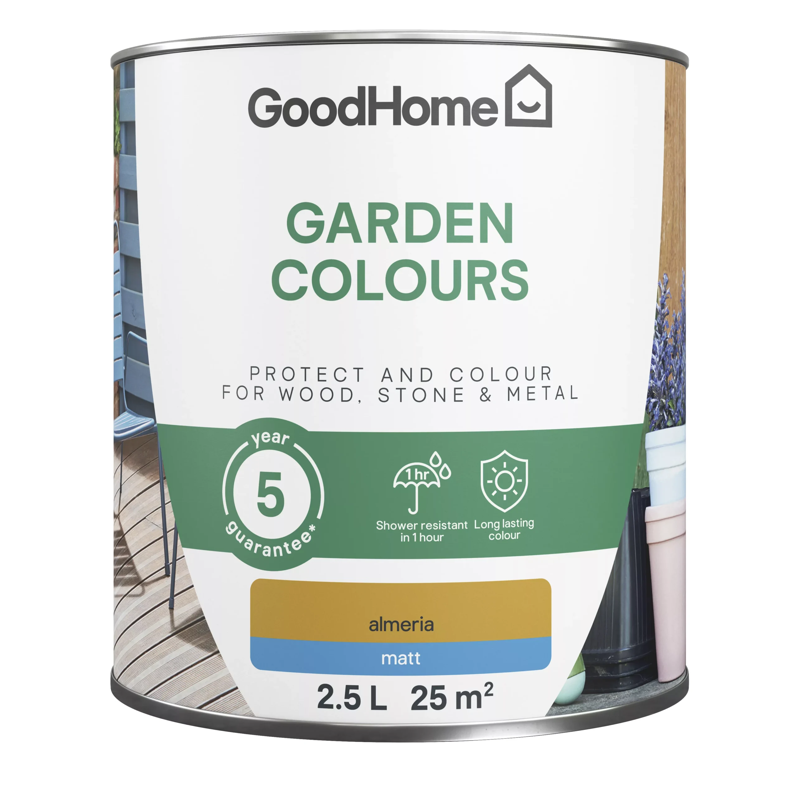 GoodHome Colour It Almeria Matt Multi-surface paint, 2.5L GoodHome Colour It Almeria Matt Multi-surface Paint, 2.5L -trade point store goodhome colour it almeria matt multi surface paint 2 5l5059340296647 02c scaled