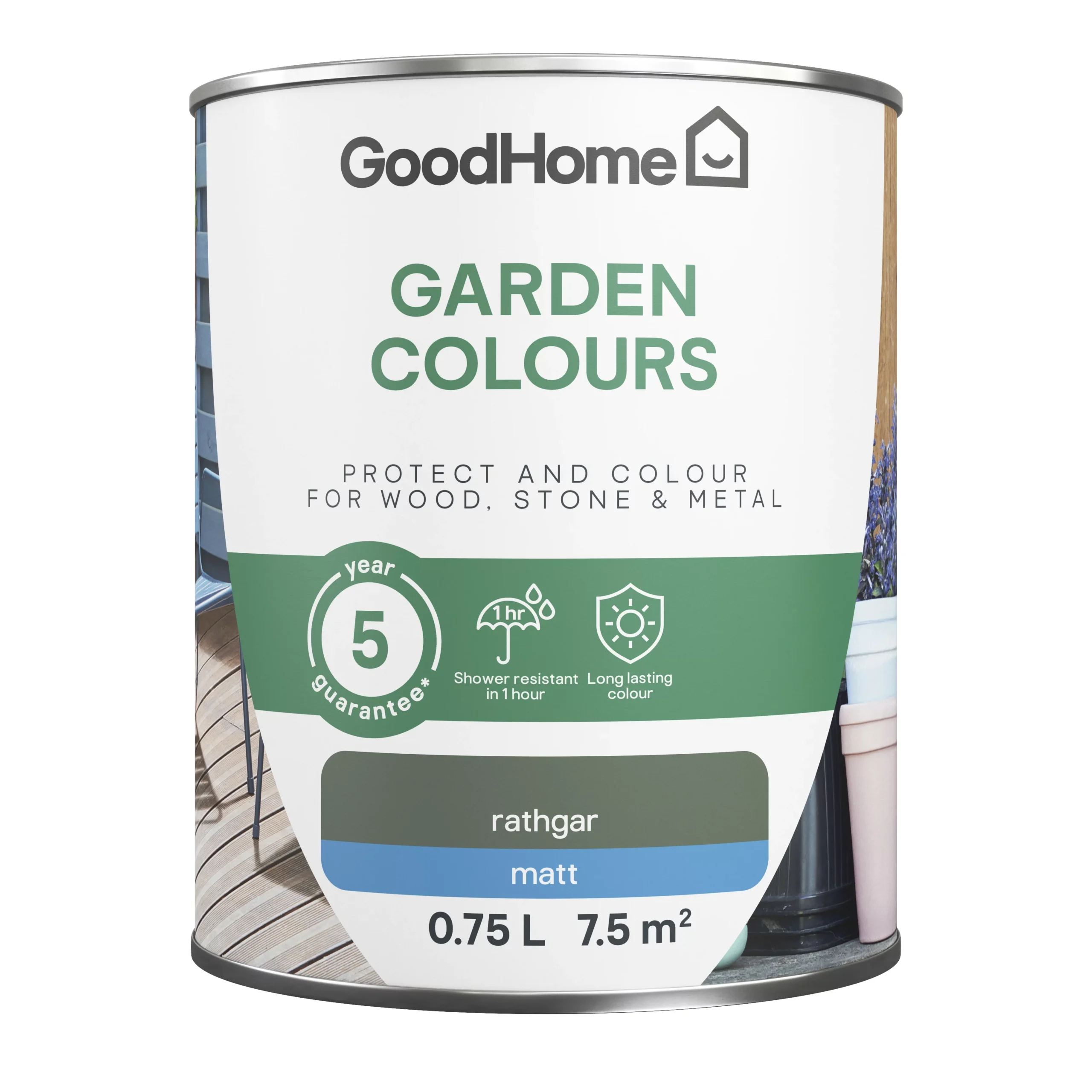 GoodHome Colour It Rathgar Matt Multi-surface paint, 750ml GoodHome Colour It Rathgar Matt Multi-surface Paint, 750ml -trade point store goodhome colour it rathgar matt multi surface paint 750ml5059340296517 02c scaled