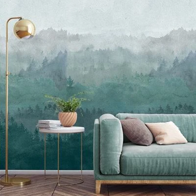 GoodHome Combley Green Landscape Matt Mural GoodHome Combley Green Landscape Matt Mural -trade point store goodhome combley green landscape matt mural5059340471181 01i