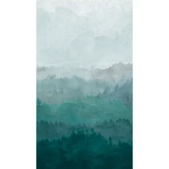 Goodhome -trade point store goodhome combley green landscape matt mural5059340471181 02c