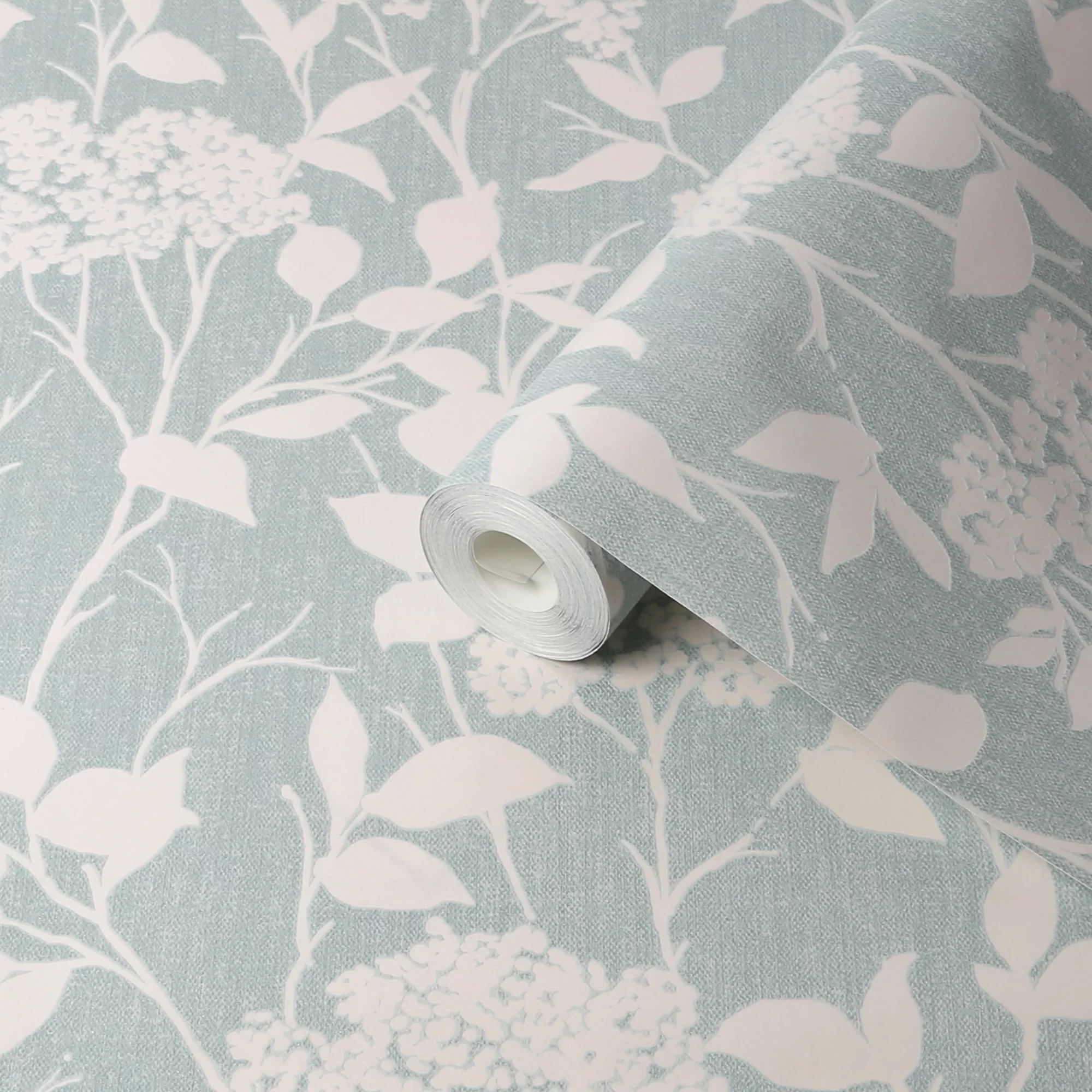GoodHome Danesfield Blue Leaves Smooth Wallpaper GoodHome Danesfield Blue Leaves Smooth Wallpaper -trade point store goodhome danesfield blue leaves smooth wallpaper5059340410692 01c
