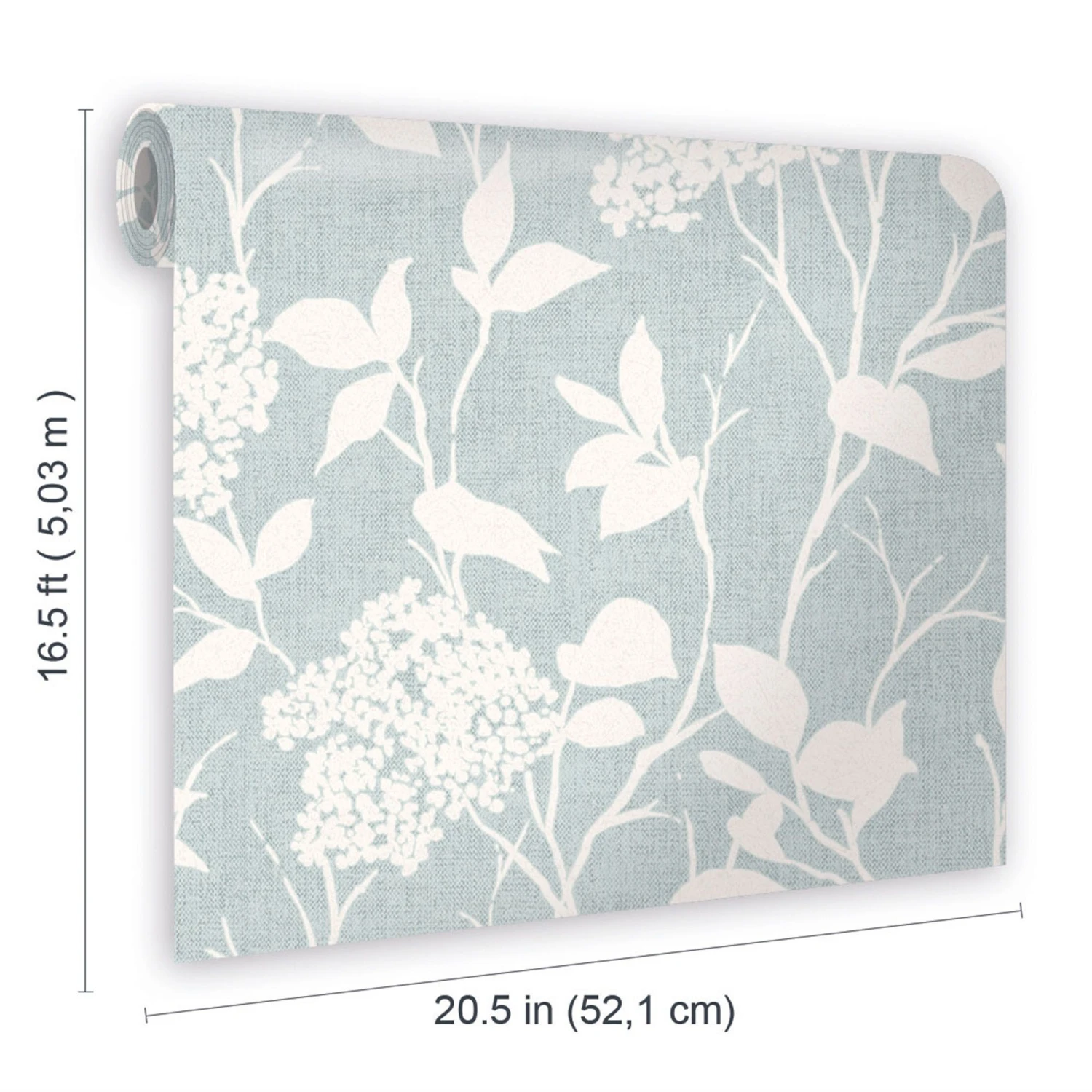 GoodHome Danesfield Blue Leaves Smooth Wallpaper GoodHome Danesfield Blue Leaves Smooth Wallpaper -trade point store goodhome danesfield blue leaves smooth wallpaper5059340410692 02t