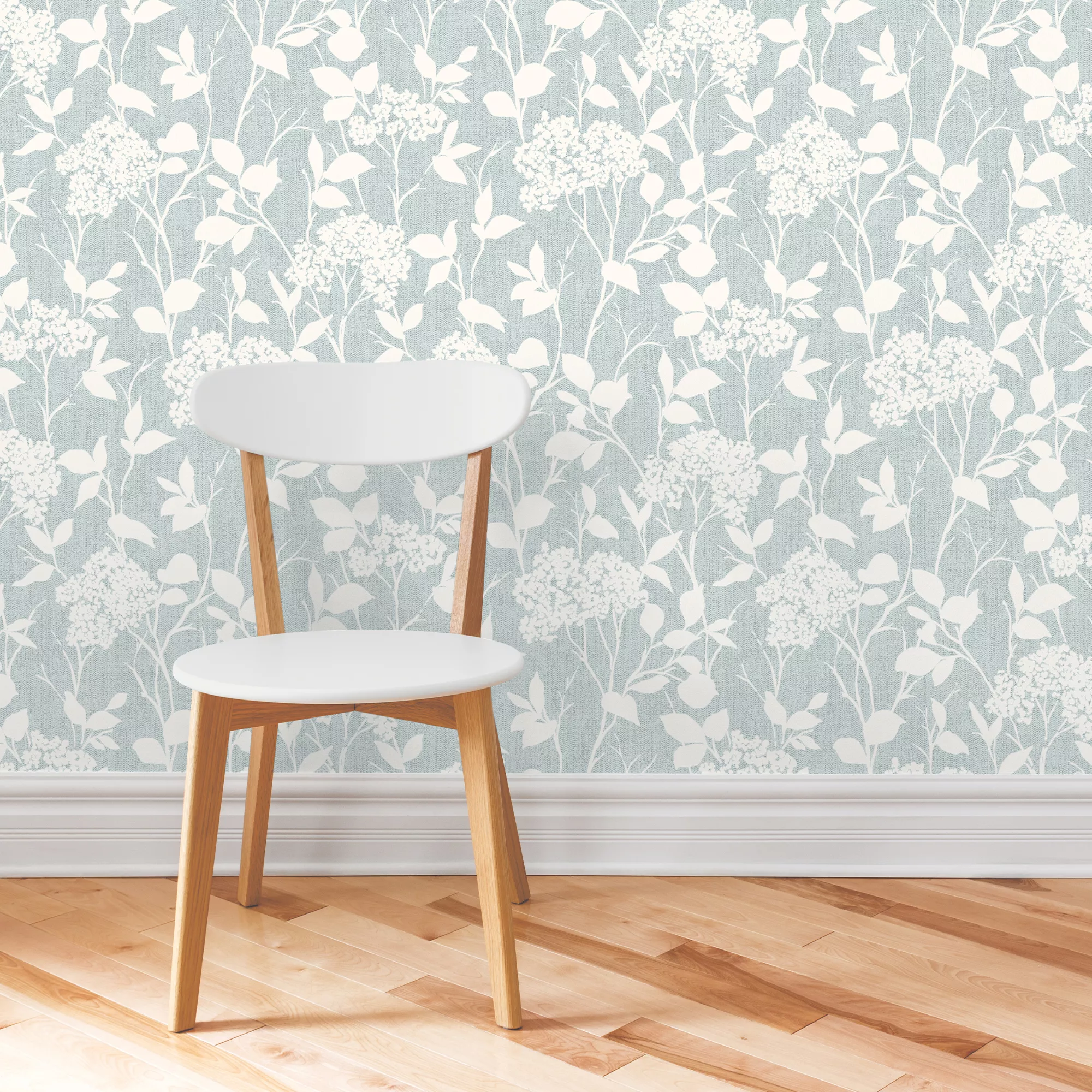 GoodHome Danesfield Blue Leaves Smooth Wallpaper GoodHome Danesfield Blue Leaves Smooth Wallpaper -trade point store goodhome danesfield blue leaves smooth wallpaper5059340410692 20i