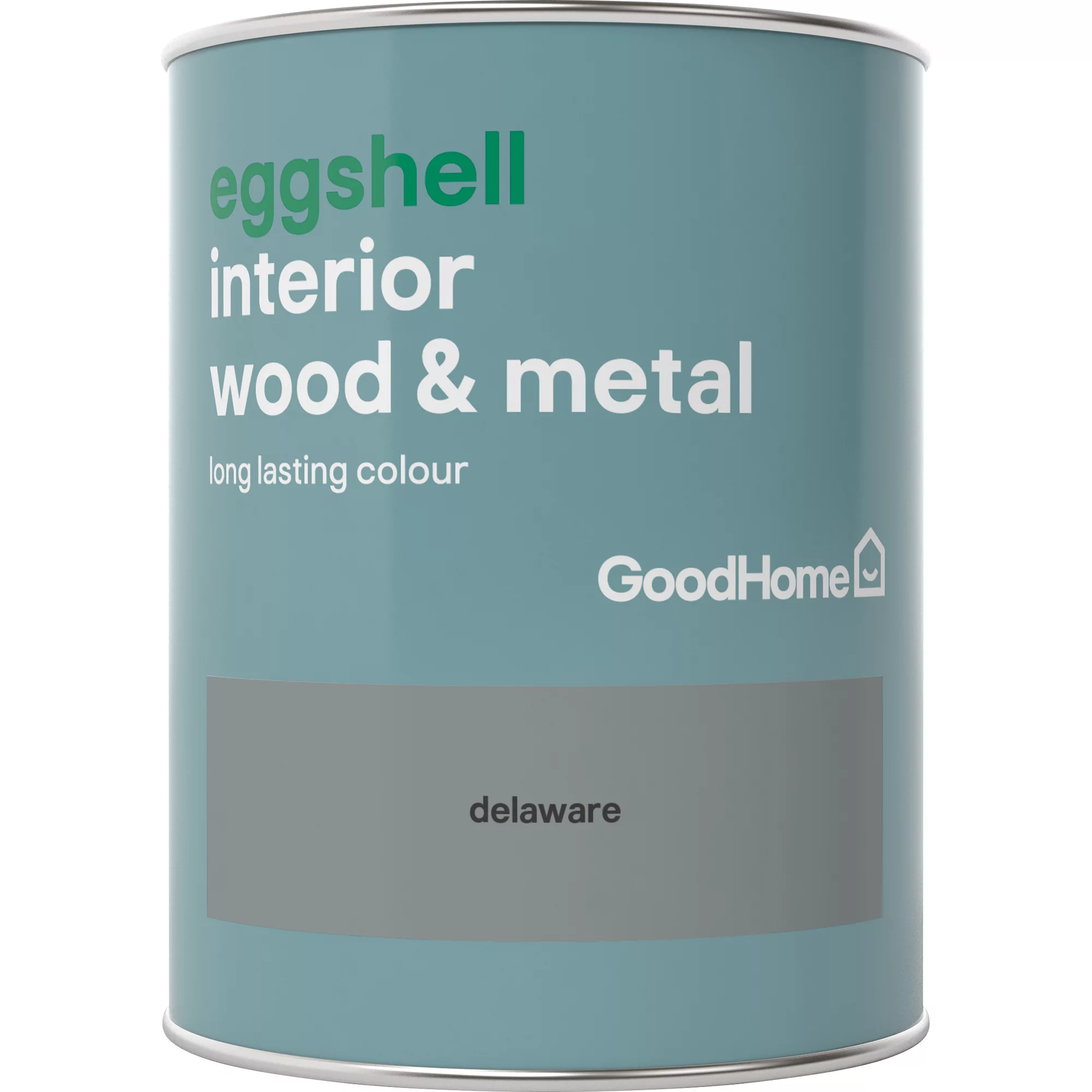 GoodHome Delaware Eggshell Metal & wood paint, 750ml GoodHome Delaware Eggshell Metal & Wood Paint, 750ml -trade point store goodhome delaware eggshell metal wood paint 750ml5036581059125 02c BQ