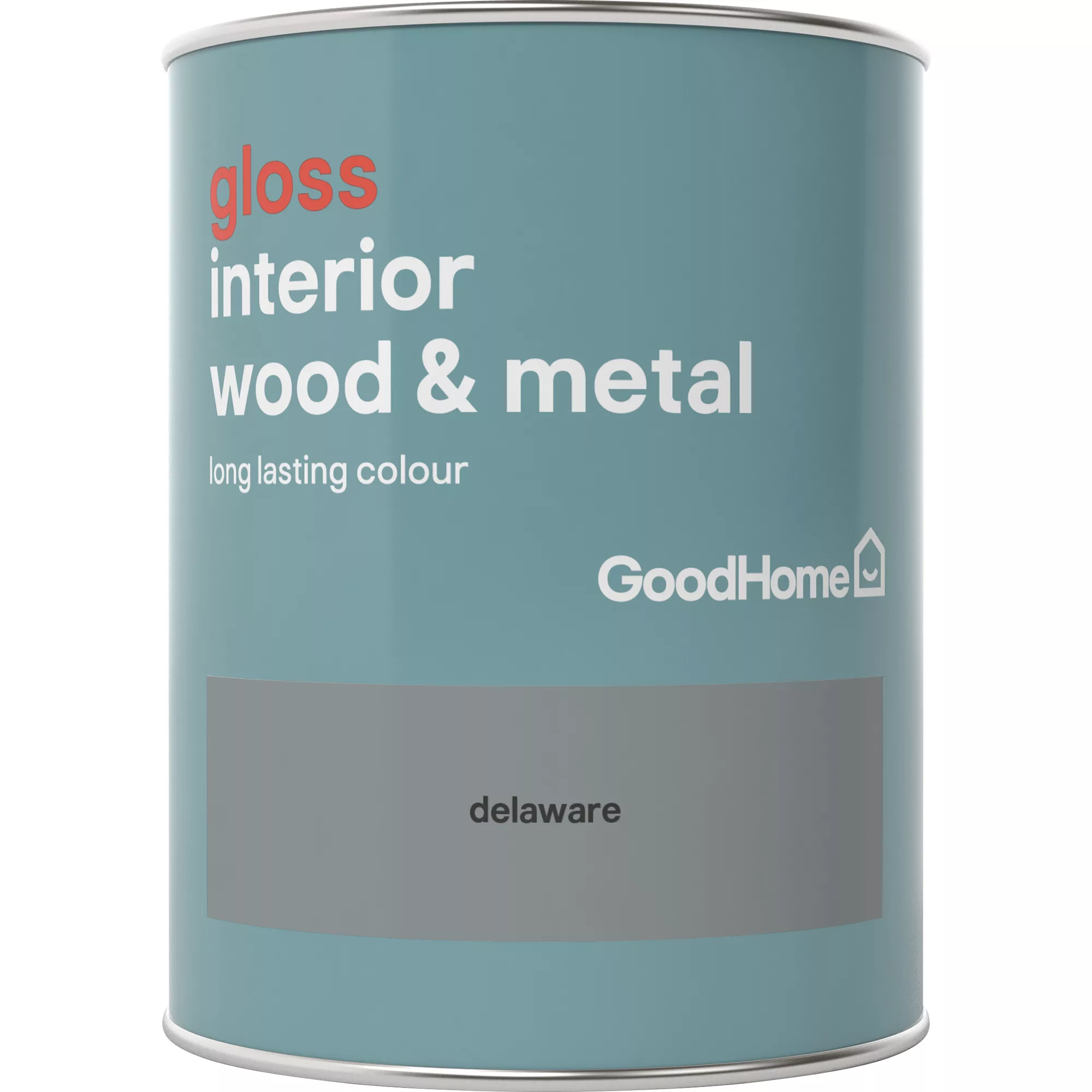 GoodHome Delaware Gloss Metal & wood paint, 750ml GoodHome Delaware Gloss Metal & Wood Paint, 750ml -trade point store goodhome delaware gloss metal wood paint 750ml5036581061753 02c BQ