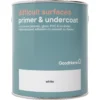GoodHome Difficult Surfaces White Primer & Undercoat, 2.5L 1 GoodHome Difficult Surfaces White Primer & Undercoat, 2.5L -trade point store goodhome difficult surfaces white primer undercoat 2 5l5036581057176 02c