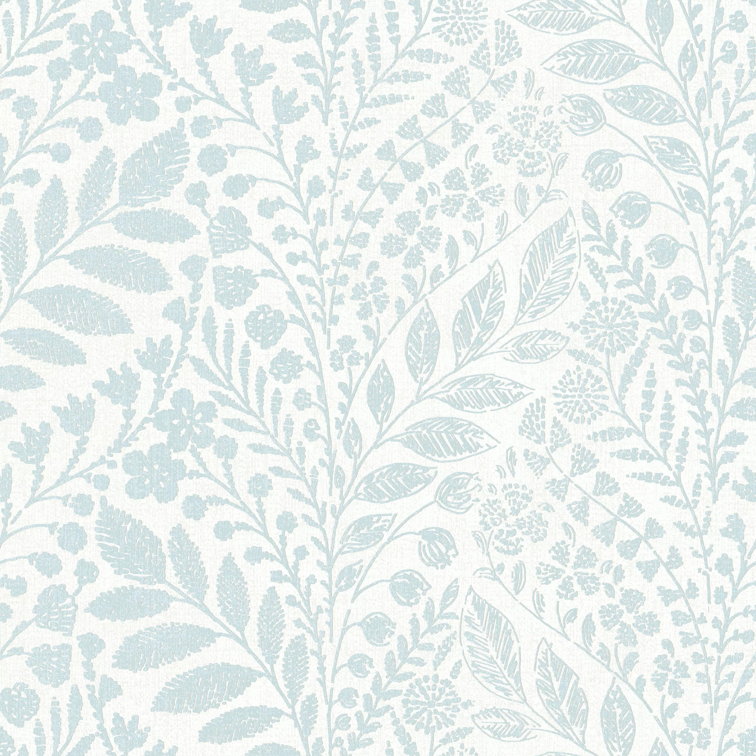 GoodHome Dryade Blue Leaves Textured Wallpaper GoodHome Dryade Blue Leaves Textured Wallpaper -trade point store goodhome dryade blue leaves textured wallpaper3663602561286 39c bq