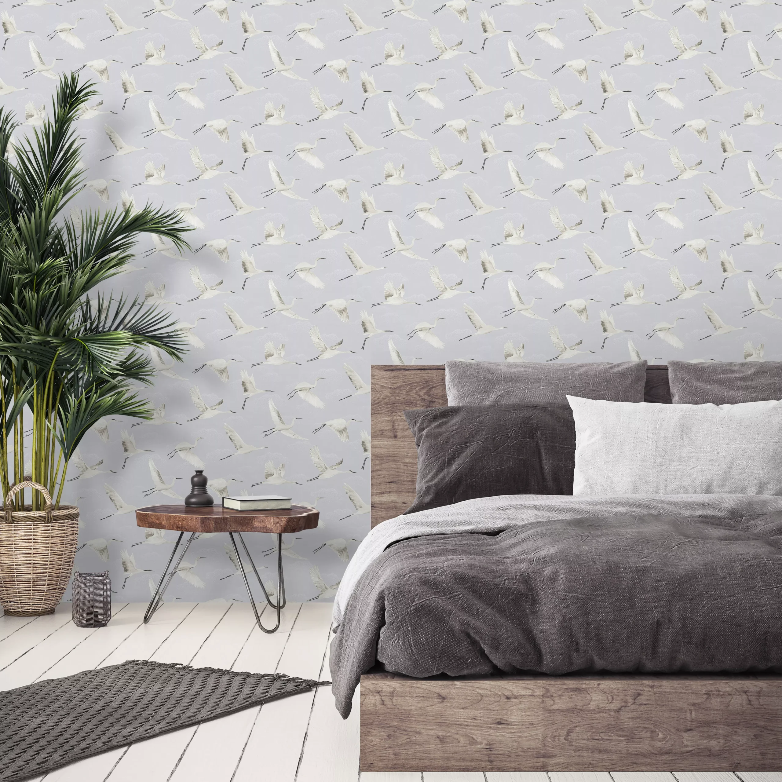 GoodHome Duble Grey Cranes Textured Wallpaper GoodHome Duble Grey Cranes Textured Wallpaper -trade point store goodhome duble grey cranes textured wallpaper5059340409092 01i scaled