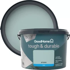 GoodHome Durable Artane Matt Emulsion Paint, 2.5L