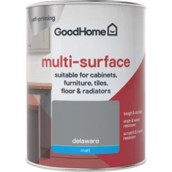 GoodHome Durable Delaware Matt Multi-surface Paint, 750ml -trade point store goodhome durable delaware matt multi surface paint 750ml3663602585633 02c