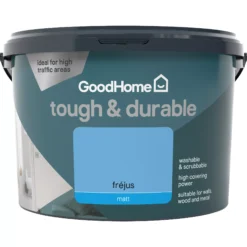 GoodHome Durable Frejus Matt Emulsion Paint, 2.5L -trade point store goodhome durable frejus matt emulsion paint 2 5l3663602406730 02c