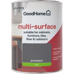 GoodHome Durable Princeton Satin Multi-surface Paint, 750ml 4 GoodHome Durable Princeton Satin Multi-surface Paint, 750ml -trade point store goodhome durable princeton satin multi surface paint 750ml3663602585794 02c