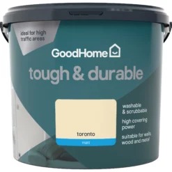 GoodHome Durable Toronto Matt Emulsion Paint, 5L 4 GoodHome Durable Toronto Matt Emulsion Paint, 5L -trade point store goodhome durable toronto matt emulsion paint 5l3663602413233 02c