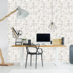GoodHome Eudya Grey & White Geometric Metallic Effect Textured Wallpaper 5 GoodHome Eudya Grey & White Geometric Metallic Effect Textured Wallpaper -trade point store goodhome eudya grey white geometric metallic effect textured wallpaper5059340409207 01i