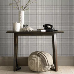 GoodHome Falcata Beige Checked Fabric Effect Smooth Wallpaper 5 GoodHome Falcata Beige Checked Fabric Effect Smooth Wallpaper -trade point store goodhome falcata beige checked fabric effect smooth wallpaper3663602562399 01i bq