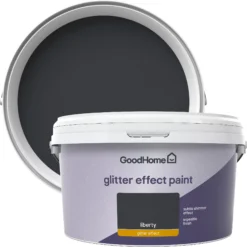 GoodHome Feature Walls Liberty Glitter Effect Emulsion Paint, 2L