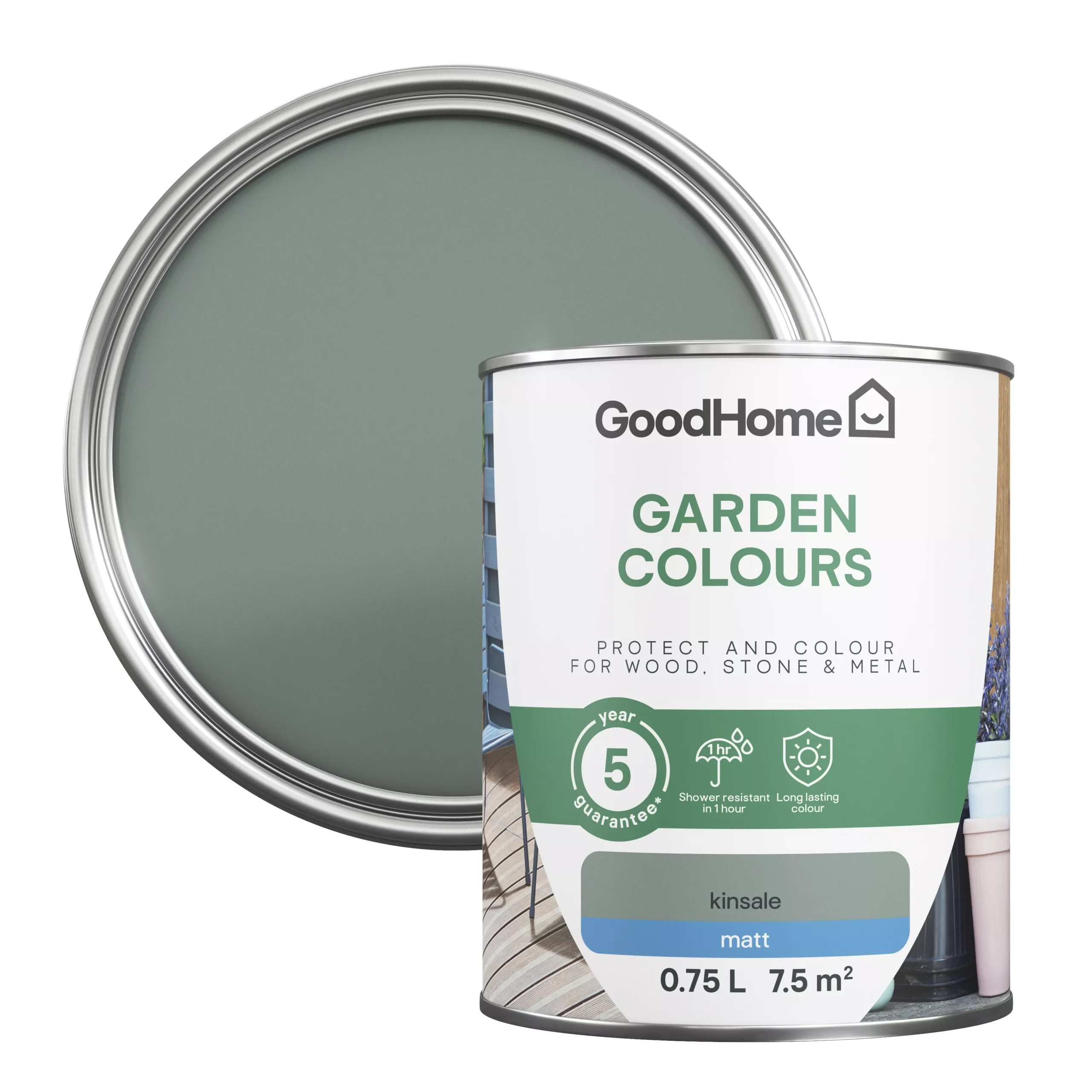 GoodHome Garden Colours Kinsale Matt Multi-surface paint, 750ml GoodHome Garden Colours Kinsale Matt Multi-surface Paint, 750ml -trade point store goodhome garden colours kinsale matt multi surface paint 750ml5036581069599 21c bq scaled