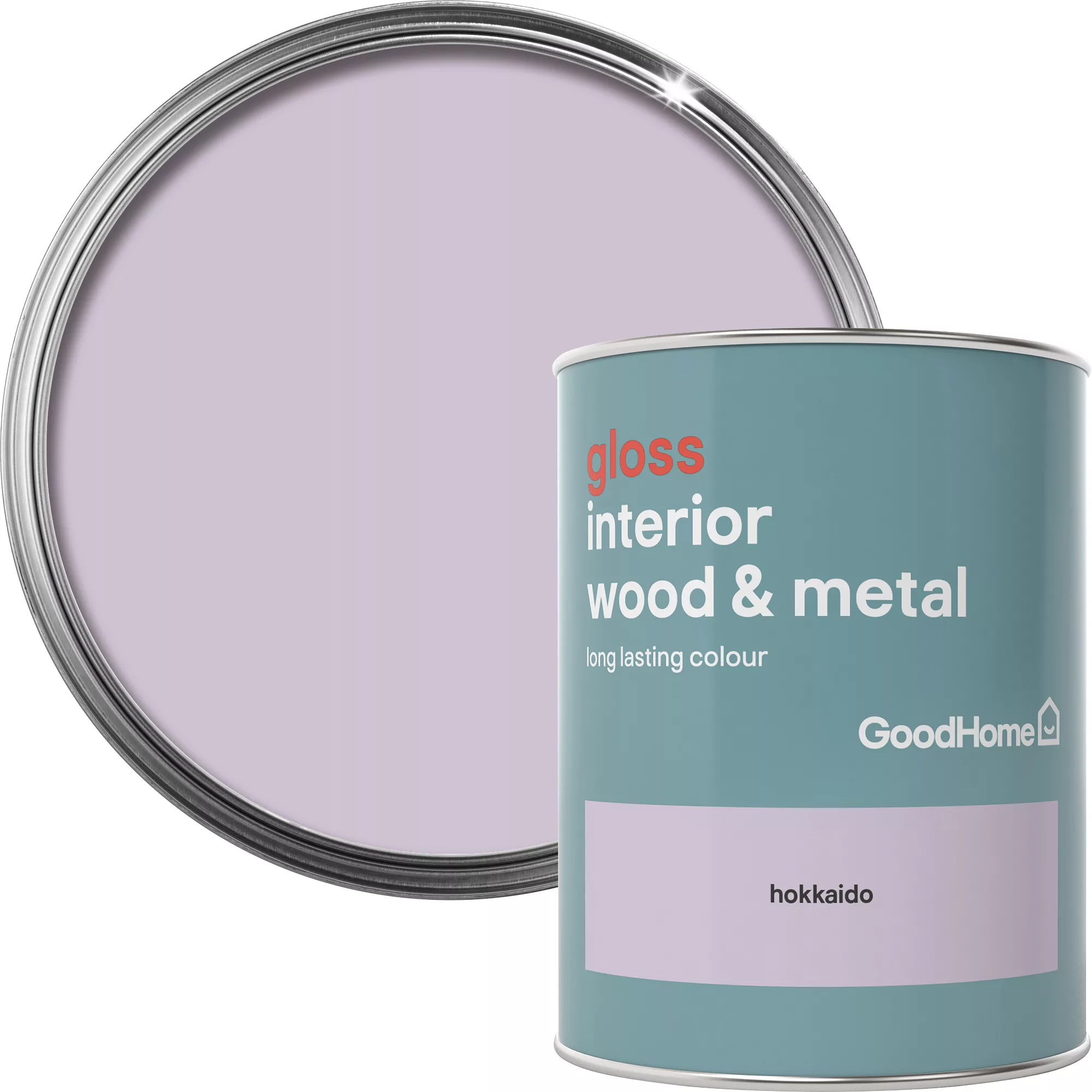 GoodHome Hokkaido Gloss Metal & wood paint, 750ml GoodHome Hokkaido Gloss Metal & Wood Paint, 750ml -trade point store goodhome hokkaido gloss metal wood paint 750ml5036581061883 37c BQ
