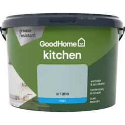 GoodHome Kitchen Artane Matt Emulsion Paint, 2.5L 4 GoodHome Kitchen Artane Matt Emulsion Paint, 2.5L -trade point store goodhome kitchen artane matt emulsion paint 2 5l3663602403623 02c