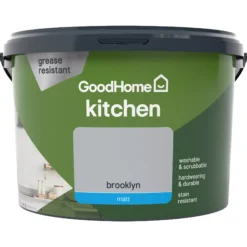GoodHome Kitchen Brooklyn Matt Emulsion Paint, 2.5L 4 GoodHome Kitchen Brooklyn Matt Emulsion Paint, 2.5L -trade point store goodhome kitchen brooklyn matt emulsion paint 2 5l3663602403784 02c