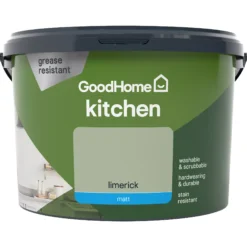GoodHome Kitchen Limerick Matt Emulsion Paint, 2.5L 4 GoodHome Kitchen Limerick Matt Emulsion Paint, 2.5L -trade point store goodhome kitchen limerick matt emulsion paint 2 5l3663602403661 02c