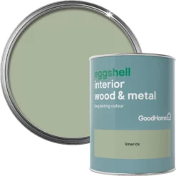 GoodHome Limerick Eggshell Metal & Wood Paint, 750ml