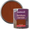 GoodHome Mahogany Gloss Multi-surface Furniture Wood Varnish, 750ml 1 GoodHome Mahogany Gloss Multi-surface Furniture Wood Varnish, 750ml -trade point store goodhome mahogany gloss multi surface furniture wood varnish 750ml5059340486918 21c