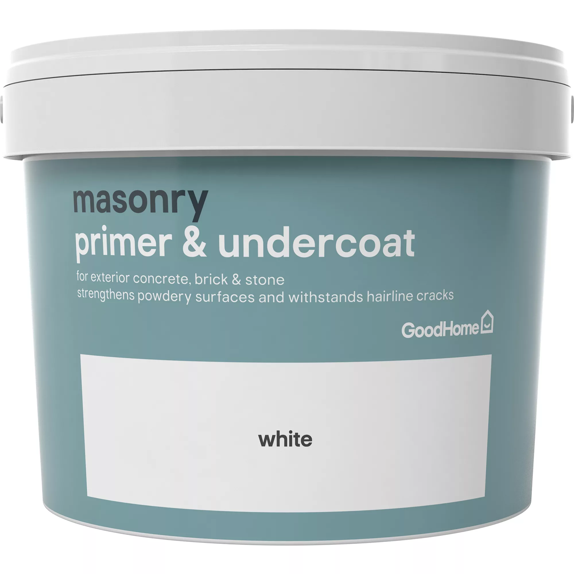 GoodHome Masonry White Primer & undercoat, 10L GoodHome Masonry White Primer & Undercoat, 10L -trade point store goodhome masonry white primer undercoat 10l5036581057091 02c