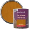 GoodHome Medium Oak Gloss Multi-surface Furniture Wood Varnish, 750ml 2 GoodHome Medium Oak Gloss Multi-surface Furniture Wood Varnish, 750ml -trade point store goodhome medium oak gloss multi surface furniture wood varnish 750ml5059340486871 21c
