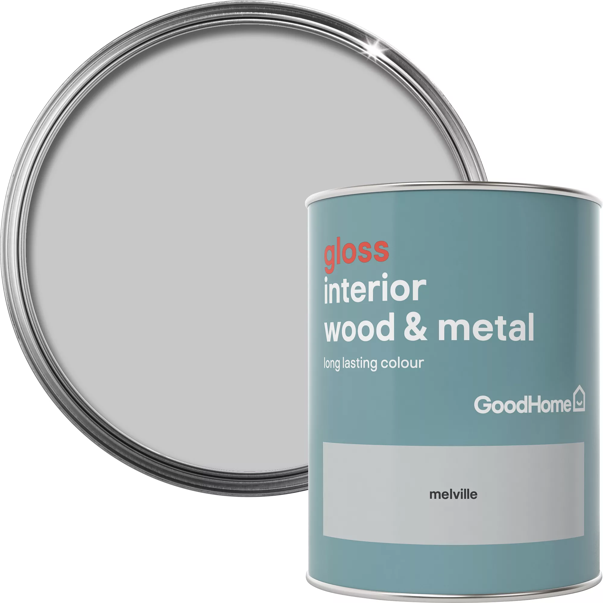 GoodHome Melville Gloss Metal & wood paint, 750ml GoodHome Melville Gloss Metal & Wood Paint, 750ml -trade point store goodhome melville gloss metal wood paint 750ml5036581061784 37c BQ