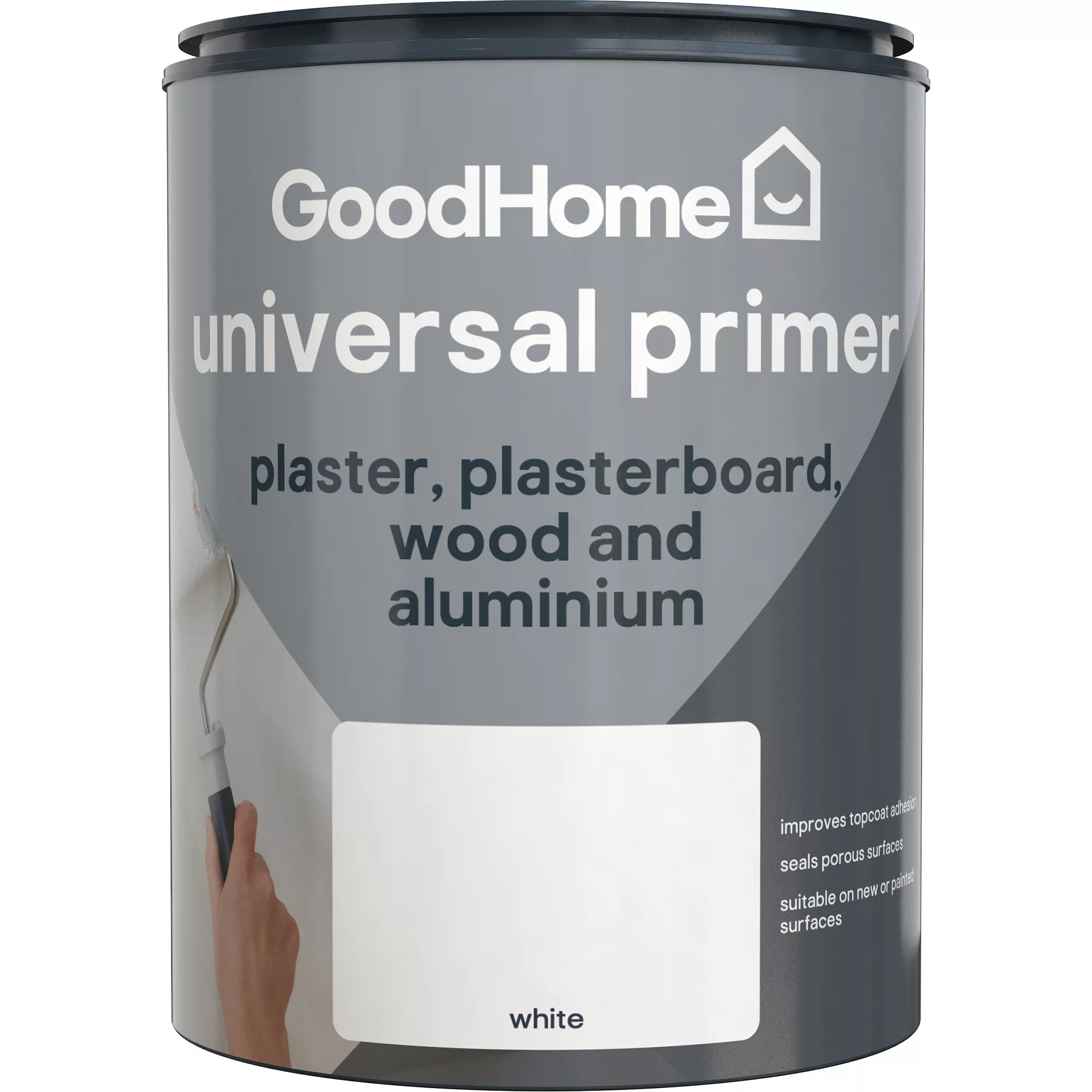 GoodHome Multi-Surface White Multi-surface Primer & undercoat, 750ml GoodHome Multi-Surface White Multi-surface Primer & Undercoat, 750ml -trade point store goodhome multi surface white multi surface primer undercoat 750ml5036581057152 02c