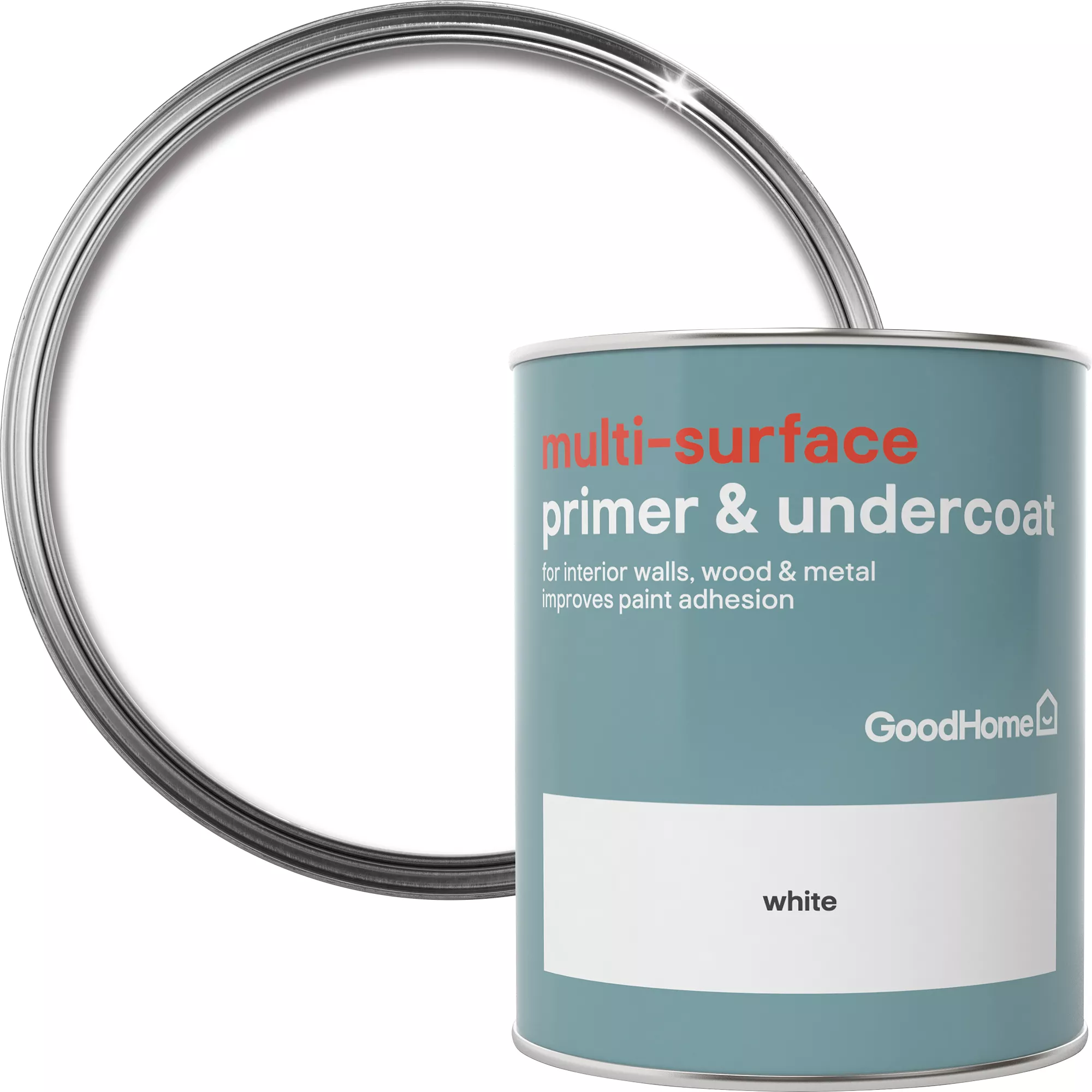 GoodHome Multi-Surface White Multi-surface Primer & undercoat, 750ml GoodHome Multi-Surface White Multi-surface Primer & Undercoat, 750ml -trade point store goodhome multi surface white multi surface primer undercoat 750ml5036581057152 37c