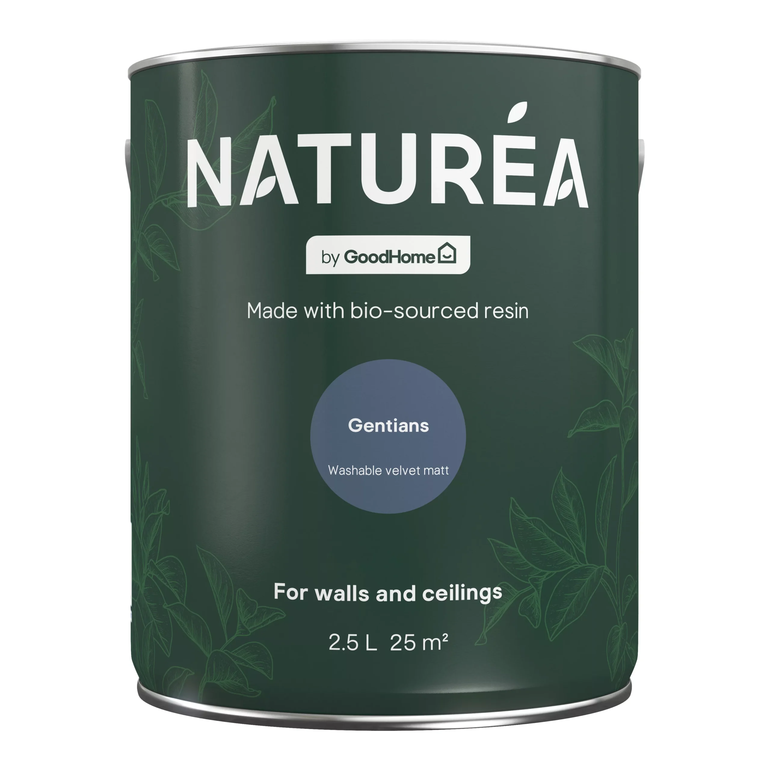 GoodHome Naturéa Gentians Velvet matt Emulsion paint, 2.5L GoodHome Naturéa Gentians Velvet Matt Emulsion Paint, 2.5L -trade point store goodhome naturea gentians velvet matt emulsion paint 2 5l5059340274119 02c scaled
