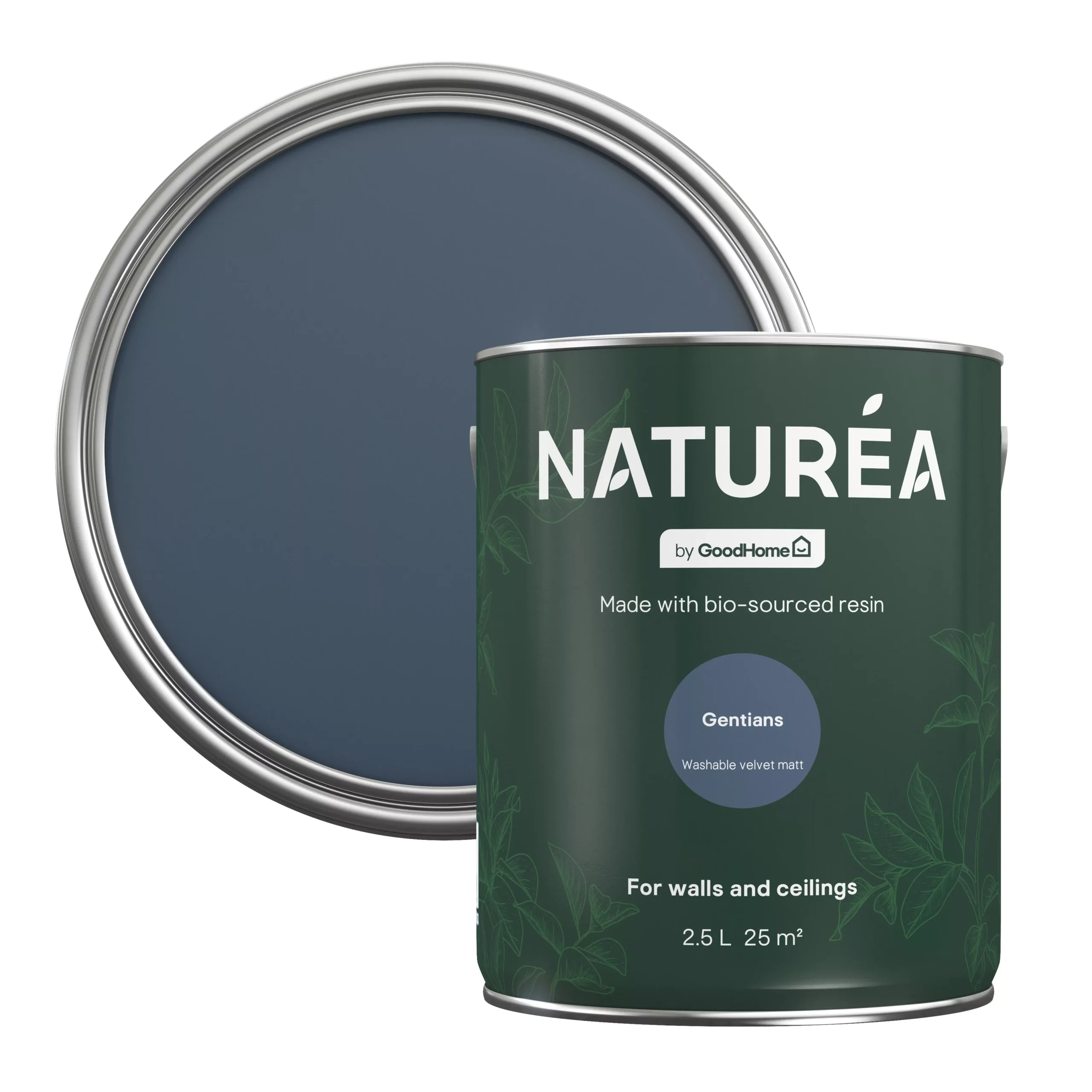 GoodHome Naturéa Gentians Velvet matt Emulsion paint, 2.5L GoodHome Naturéa Gentians Velvet Matt Emulsion Paint, 2.5L -trade point store goodhome naturea gentians velvet matt emulsion paint 2 5l5059340274119 21c scaled