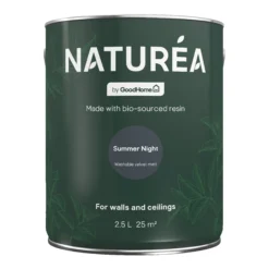 GoodHome Naturéa Summer Night Velvet Matt Emulsion Paint, 2.5L 3 GoodHome Naturéa Summer Night Velvet Matt Emulsion Paint, 2.5L -trade point store goodhome naturea summer night velvet matt emulsion paint 2 5l5059340274126 02c