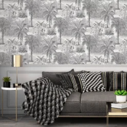 GoodHome Onyk Grey Jungle Textured Wallpaper 5 GoodHome Onyk Grey Jungle Textured Wallpaper -trade point store goodhome onyk grey jungle textured wallpaper5059340409924 01i