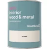 GoodHome Ottawa Satin Metal & Wood Paint, 750ml 1 GoodHome Ottawa Satin Metal & Wood Paint, 750ml -trade point store goodhome ottawa satin metal wood paint 750ml5036581059408 02c BQ